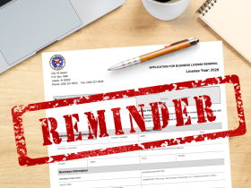2026 Business License Renewal Reminder