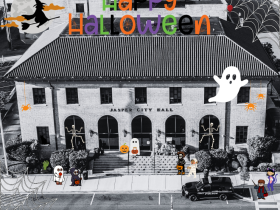 city hall halloween