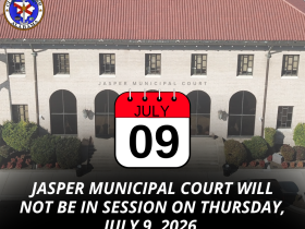 Municipal Court not in session July 9, 2026