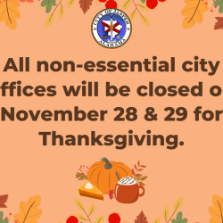 Thanksgiving closed