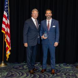 Executive Director Greg Cochran, Mayor Gates
