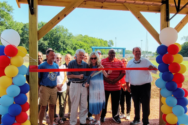 park ribbon cutting