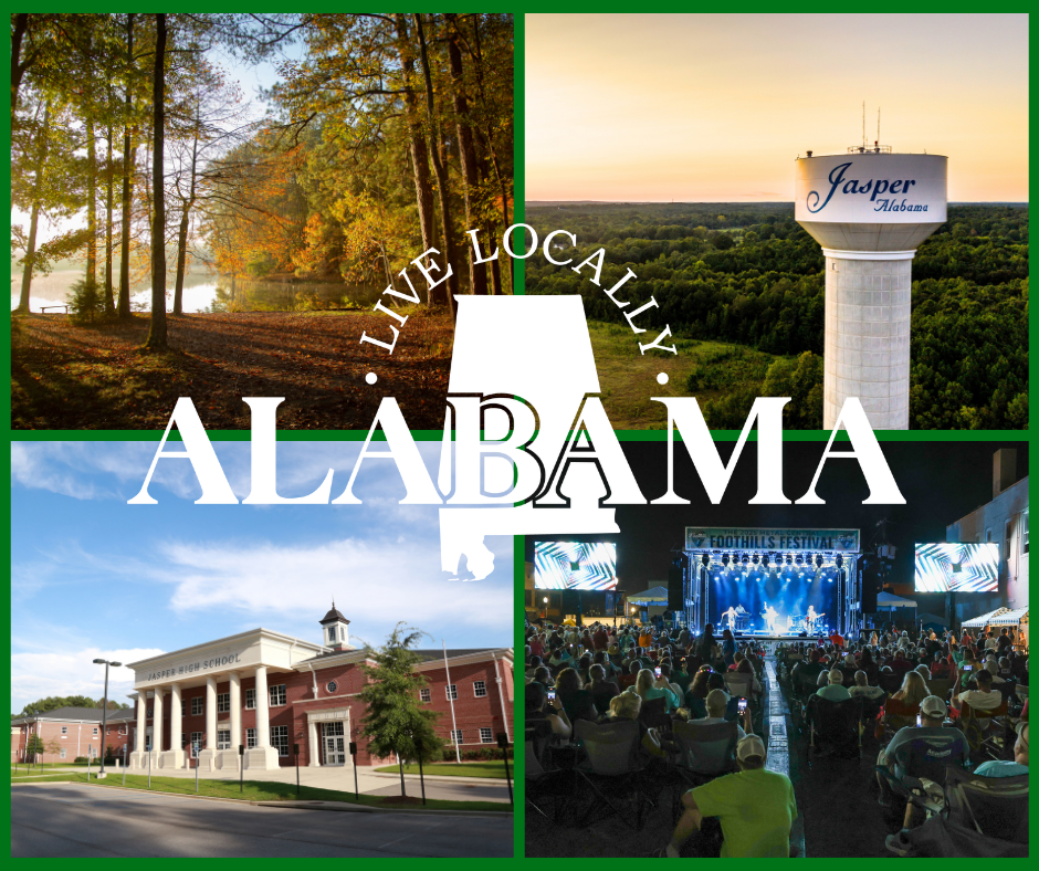 Live Locally Alabama graphic