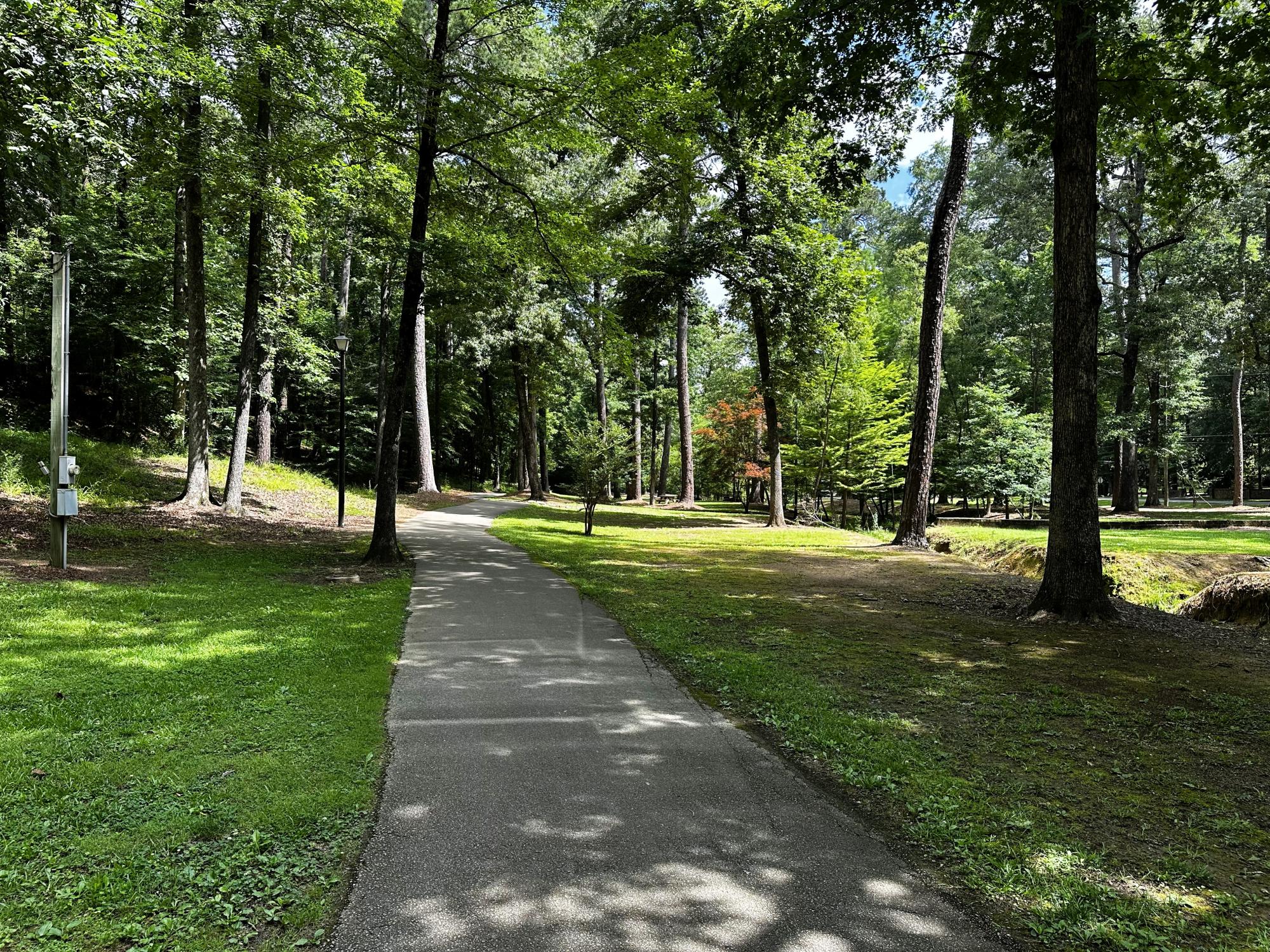 Gamble Park walking path